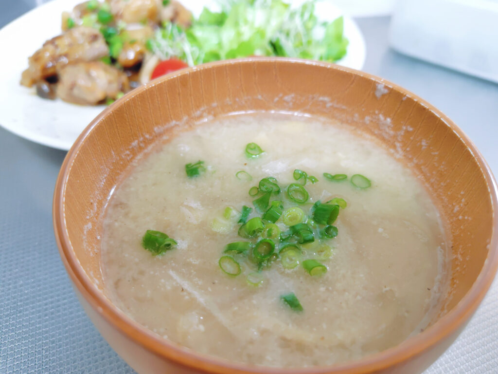 『KAKEDASHI』を使って作った味噌汁